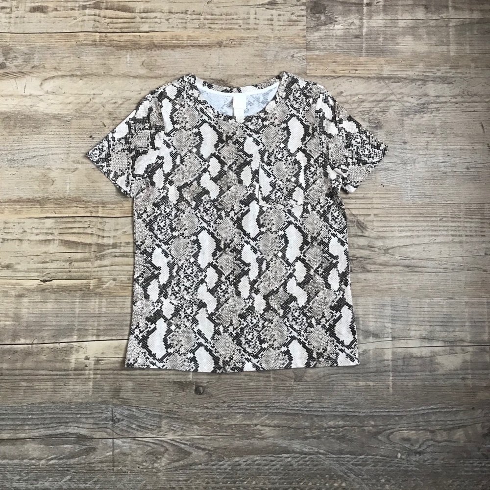 Snake Print T-shirt